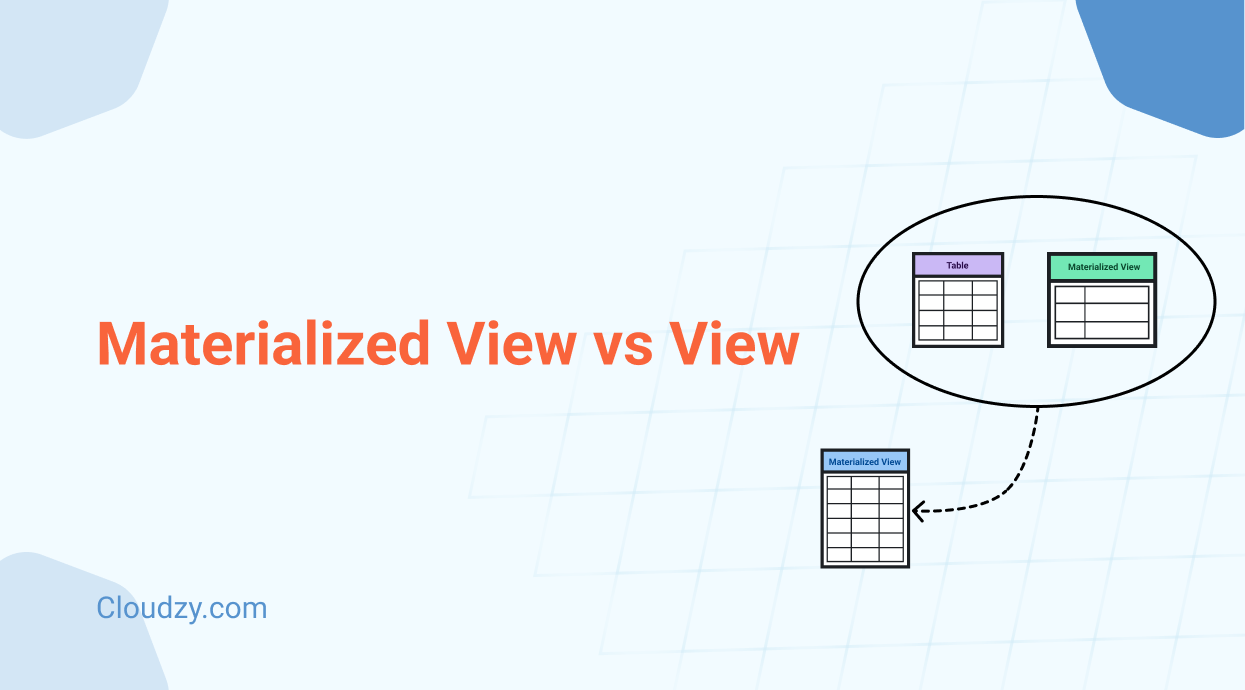 Materialized View vs. View